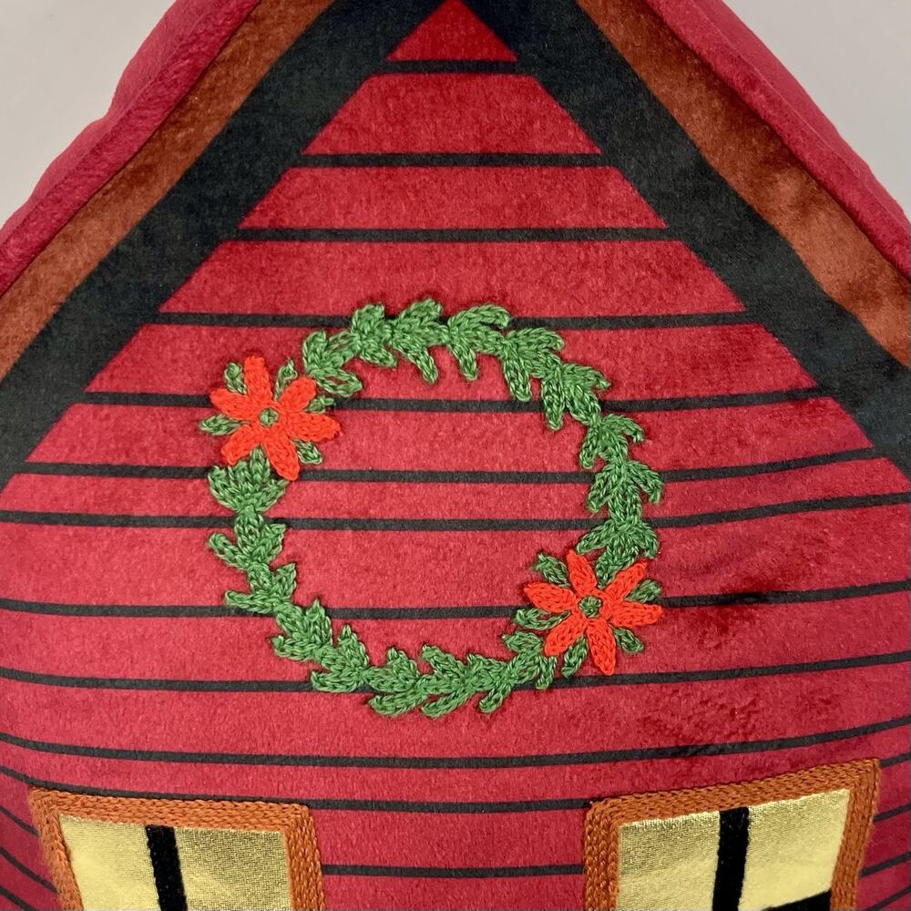 Target x Hallmark 2025 Christmas House Pillow Novelty Holiday Decor NEW 16x20” - Picture 4 of 10